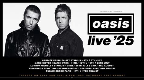 How to get Oasis tickets as new dates and prices announced.